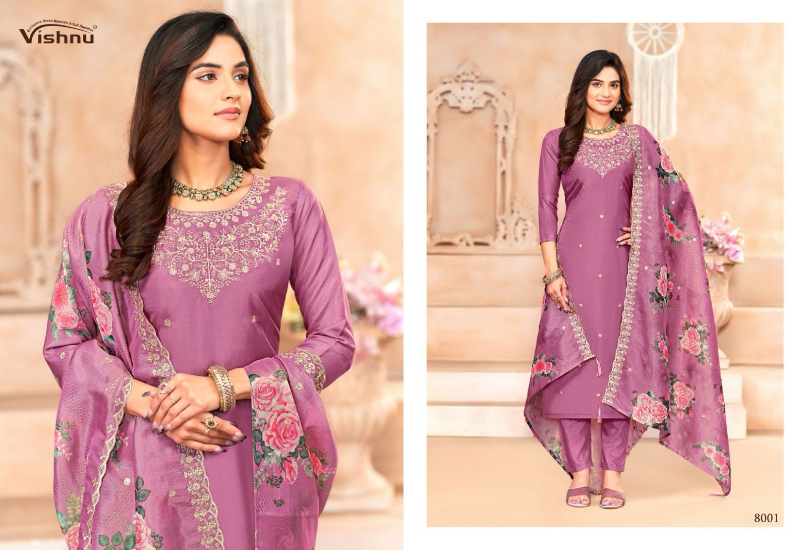 Sajada By Vishnu Shimmer Dress Material Wholesale Market In Surat With Price